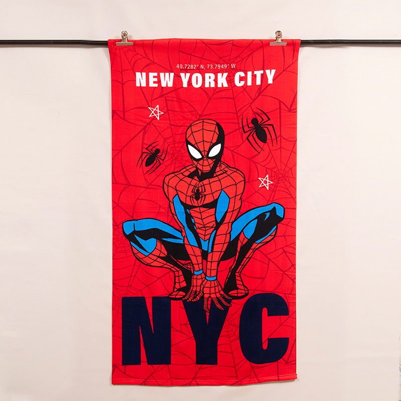 Toalla de Playa 70x140 cm + Bolso / Spiderman Goti - Mashini - Imagen 2