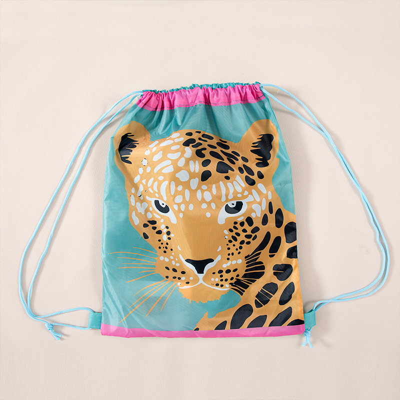 Toalla de Playa Algodón Velour 70x150cm. + Bolso / Leopa - Mashini - Imagen 3