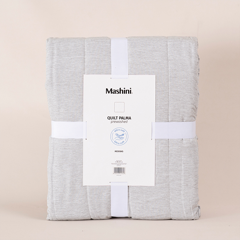 Quilt Marbella Super King / Gris - Mashini - Imagen 4