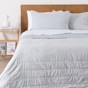 Quilt Marbella Super King / Azul - Mashini