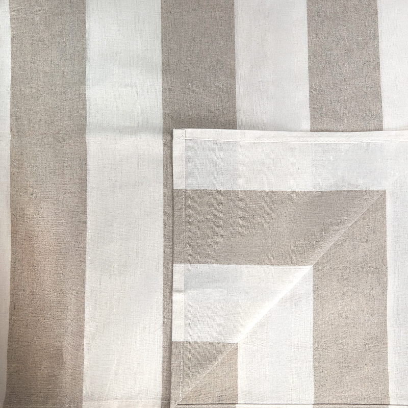 Mantel Rectangular Alondra Yarn Dyed 150x210cm / Beige Listado - Doral - Imagen 2