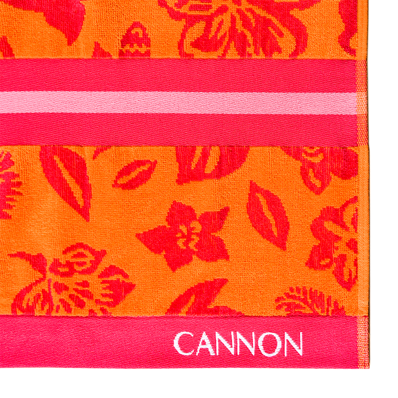 Toalla de Playa 420gr. 80x160 cm. Jacquard / Loros - Cannon - Imagen 2
