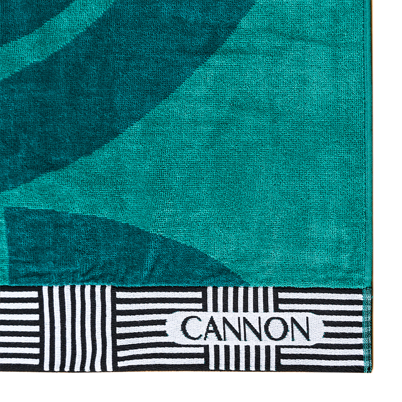 Toalla de Playa 420gr. 80x160 cm. Jacquard / Olas - Cannon - Imagen 2