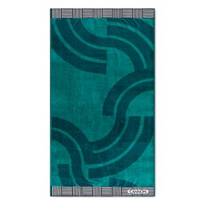 Toalla de Playa 420gr. 80x160 cm. Jacquard / Olas - Cannon