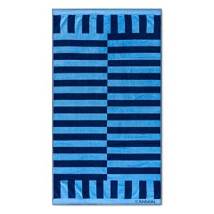 Toalla de Playa 420gr. 80x160 cm. Jacquard / Mar - Cannon