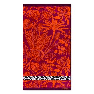 Toalla de Playa 420gr. 100x180 cm. Jacquard / Palma - Cannon
