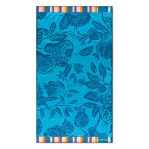 Toalla de Playa 420gr. 100x180 cm. Jacquard / Guayaba - Cannon